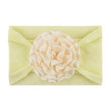 Load image into Gallery viewer, Warmom Baby Girls Big Flower Headband Headwear Newborn Infant Princess Nylon Elastic Turban Hair Accessories Kids Soft Hairband