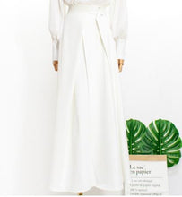 Load image into Gallery viewer, white shirt + skirt Dress send brooch for women sweet DEL LUNA Hotel same IU Lee Ji Eun in autumn woman dresses spring
