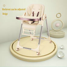Load image into Gallery viewer, Baby High Chair Multi-function Portable Baby Dining Table Baby Eating Chair For Feeding Children Folding Dining Chair
