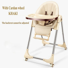 Load image into Gallery viewer, Baby High Chair Multi-function Portable Baby Dining Table Baby Eating Chair For Feeding Children Folding Dining Chair
