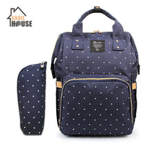 Load image into Gallery viewer, Snailhouse Mummy Bag Double Shoulder Multifunction Large Capacity Mother Bag Diaper Bag Mother Baby Out Nappy BagTravel Backpack
