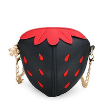 Load image into Gallery viewer, 1Pcs Kids Girl Wallet Lovely Strawberry Pattern Messenger Bags Cute Cartoon Girl Waist Bag Coin Purse PU Leather Bags
