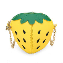 Load image into Gallery viewer, 1Pcs Kids Girl Wallet Lovely Strawberry Pattern Messenger Bags Cute Cartoon Girl Waist Bag Coin Purse PU Leather Bags
